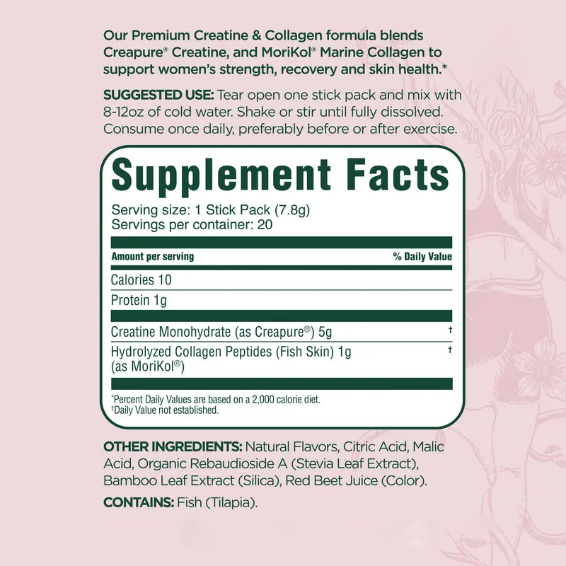 Vitalor's: FleXi Creatine + Collagen