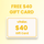 $40 Gift Card