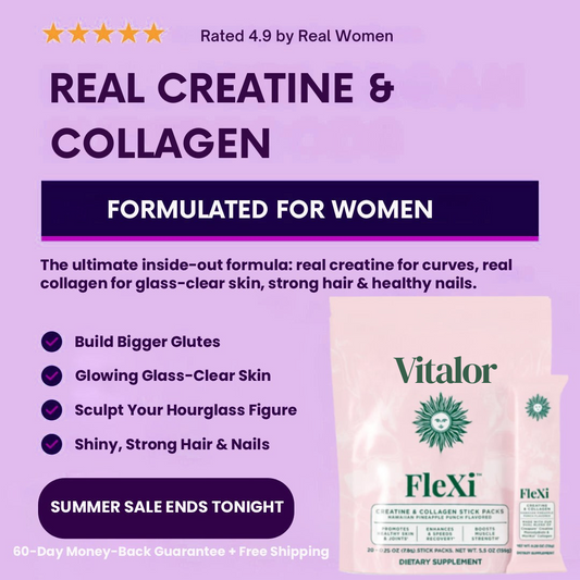 Vitalor's: FleXi Creatine + Collagen